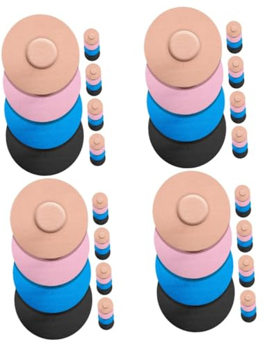 Ipetboom 4 Sätze Sensor Patches Atmungsaktive Und Rutschfeste Klebepflaster Für Sport Hautfreundliche Sensorabdeckungen Für Outdoor Aktivitäten Vorgeschnitten Verwenden 20 Stück * 4