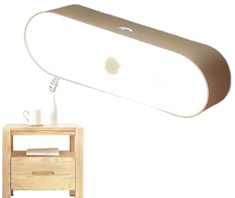 Trochate Luce Con Sensore Di Movimento, Lampada Con Sensore Di Movimento Per Interni E Ricarica Senza Fili, Lampada Ricaricabile Senza Fili Portatile Intelligente Per Camera Armadio Scale Cucina