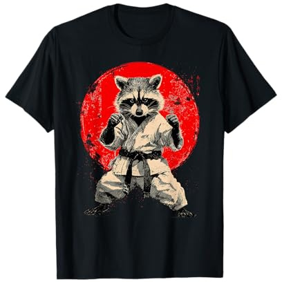 Karaté et Judo | Arts Martiaux Japonais, Japon, Raton Laveur T-Shirt
