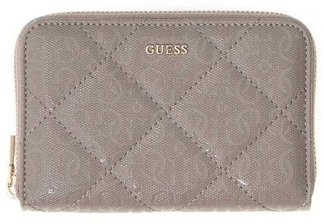GUESS Geldbörse Libby SLG Zip Around Wallet Dark Taupe