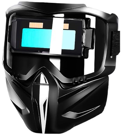 Acunny Automatisch abdunkelnder Schweißerhelm | Automatischer Gesichtsschutz beim Schleifen | Schweißhelme mit automatischem Filter,Für Baugewerbe, Werkstatt, Garage, Industrie, Kfz, Heimwerken