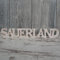 Sauerland Schriftzug aus Holz 40cm braun Buchstaben Wanddeko Geschenk Holzschild 2024
