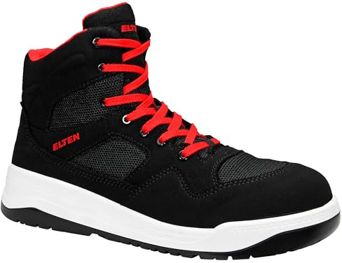 ELTEN Unisex Lakers Black Mid ESD S1pSicherheitsschuh