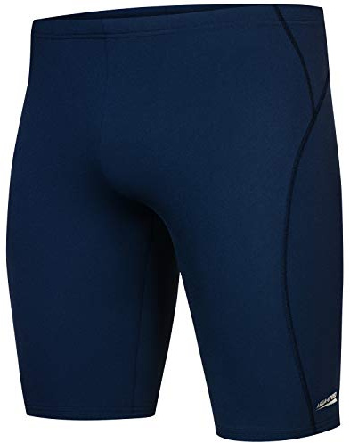 Aqua Speed Jammer Herren + gratis eBook | UV Badepants für Männer | lblaue Badehosen | Moderne Schwimmhose eng | Gr. XL, 14. Blake, Blu Assoluto