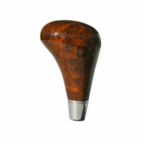 OMAC Schaltknauf Schaltknopf kompatibel mit Mercedes E Klasse W210 W211 W220 Walnut
