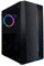 1st Player R6-A RGB Mid Tower Gaming Case, Tempered Glass Side Panel, Front RGB LED Strip with 4 x 120mm Fans included