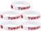 BESPORTBLE 5pcs Country Flag Wristband Set Tunisian Flag Silicone Bracelet Perfect for Games Sports and Parties