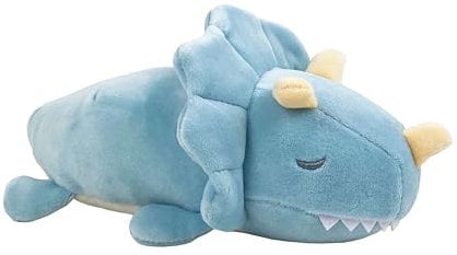 NEMU NEMU Peluche Dinosaure Enfant Bebe - Doudou Dinosaure Bebe Torikera - Coussin à câliner - Ultra doux - Taille S - 17 cm