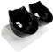 Futternäpfe Katzenfutter,15 ° Kippbare katzennäpfe Doppelter Futternäpfe Katzenfutter Transparente Katzenfutterschale Futternapf Katze Katzennäpfe für Katze Welpe Futter und Wasser