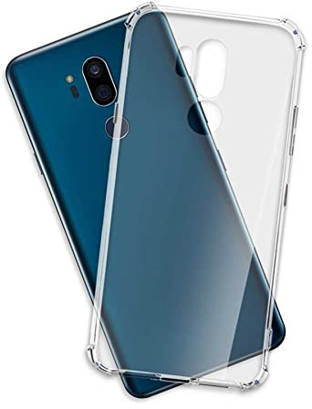 mtb more energy® Case Soft Armor kompatibel mit LG G7 ThinQ, LG G7+ (6.1'') - verstärkte Ecken - Kameraschutz - 1,5mm TPU - Schutz-Hülle Cover Tasche Handyhülle
