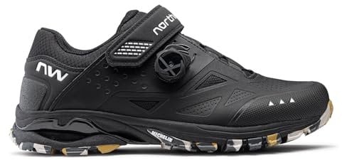 Northwave Spider Plus 3 MTB Schuhe, Fahrradschuhe Mountainbike Schwarz 43