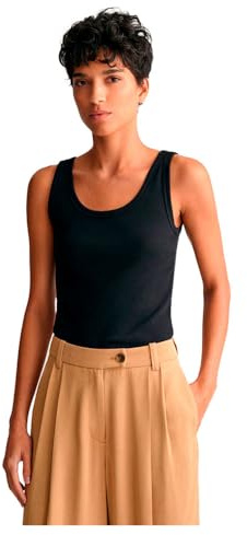 GANT Damen Slim Ribbed Tank Top Trägershirt/Cami Shirt