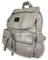kennydoo moderner Damen Rucksack von Kumixi 160432 I weiches Leder Imitat, viele Fächer (grau)