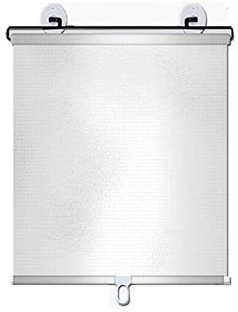 Yctze, Cortinas Retráctiles para Coche, Parasol para Parabrisas, Parasoles de Ventana Lateral Blin, Cortinas Enrollables para Ventana de Coche, Cortinas Enrollables para (Película plateada)