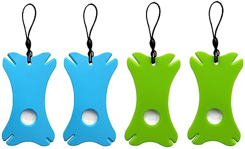 SWYSGS Zeckenentferner Karte, Geldbörse Größe Zeckenentferner Werkzeug (4Pcs) mit Lupe, Flöhe und Ticker für Insektenfang Werkzeug