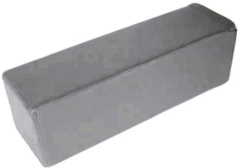 Sofa Armstützkissen, Sofa Armlehne Kopfstütze Kissen Lendenkissen, Sofa Kopfstütze Armlehne Stützkissen, wasserdicht (15 x 15 x 80 cm, Grau)