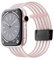 BolYel Cinturino Compatibile con Cinturini Apple Watch 38mm 40mm 41mm Donne Uomini, Nylon Braccialetto Traspirante Leggero Armband per iWatch Serie 9 8 7 6 5 4 3 2 1 SE, Rosa