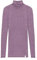 Dilling Rollkragenshirt aus 100% natürlicher Merinowolle für Damen - Melierter Flieder 46