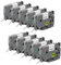 10x Kompatibel für Brother P-Touch Bänder 12mm TZe-231 TZ-231 Ub-231 Etikettenband für P-Touch Brother Beschriftungsgerät PT-1010 D400 H105 H100R H107 H100LB D200 1000, Schwarz auf Weiß Schriftbänder