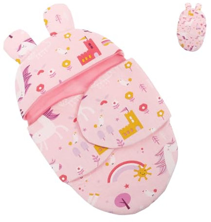 Toyvian Puppenschlafsack Kleidung Puppenkleidung Puppendecke Babypuppe Puppenzubehör Für Neugeborene Puppenhut Babyschlafdecke Puppe Stirnband Babydecke Neugeborener Wickel Stoff