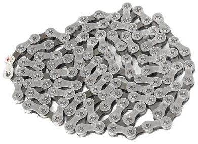 LUOKEKE Fahrradkette 6/7/8/9/10-Gang-Fahrradkette 116L for MTB-Fahrrad Superschmal mit Schnellverbindungs-Fahrradteilen Fahrrad Kette(CN-HG40)