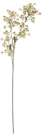 Bloomingville Waxflower Stiel, Weiß, Künstliche Blumen, T15xH91 cm