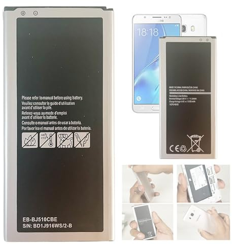 Aousavo EB-BJ510CBE ersatz akku EB-BJ510CBE Kompatibel mit Galaxy J5 2016 SM-J5108 SM-J5109 SM-J510F EB-BJ510CBC/EB-BJ510CBE/EB-BJ510CBEG