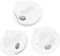 ibasenice 3pcs Rechargeable Hand Warmers Reusable Heated Handbag Pouch for Cold Weather Self-heating Gel Hand Warmer Random Color