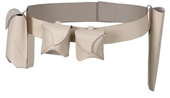 Yulefly Amidala Kostüm Damen Padme Cosplay Kostüm Kampf Gürteltasche Halloween Karneval Zubehör M