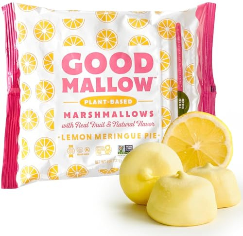 Good Mallow Plant Based Marshmallows Lemon Meringue Pie 2 x 227g