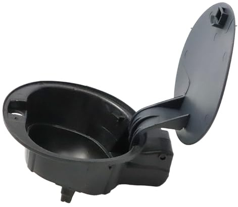 Suolron Tankdeckel Für Polo 2011-2018 Tankklappe Kraftstofftankdeckel Kraftstoffeinfüllklappe Schwarz Versiegelt und wasserdicht 6R0809857D
