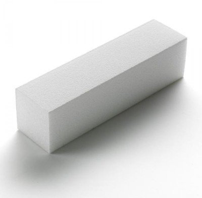 Nail Buffer Sanding Blocks White X 6 Acrylic False Gel Nails Edge Nail Files by The Edge