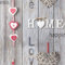 BHF FD41718 Love your Home Wallpaper - Red/Brown