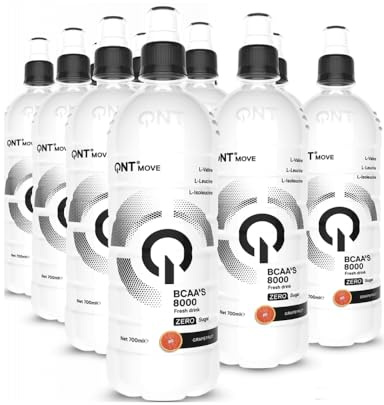 QNT BCAA 8000 (12x700ml) Grapefruit - Aminosyror - BCAA