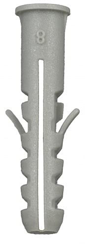 Don Quichotte Vollmaterialdübel mit Kragen | 10 x 50 mm | 50 St.