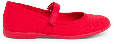 Pisamonas Merceditas Niña Tela Cinta Adherente Fina Talla 32 Color Rojo