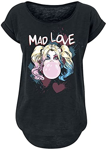 Batman Harley Quinn - Mad Love Frauen T-Shirt schwarz S
