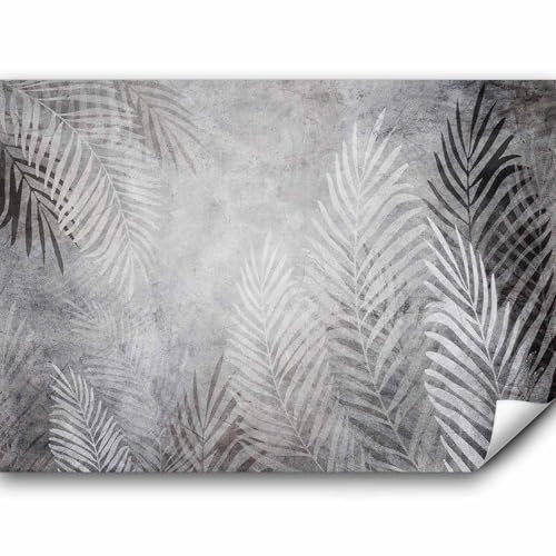 murando Fototapete Blätter 350x256 cm Vlies Tapeten Wandtapete XXL Moderne Wanddeko Design Wand Dekoration Wohnzimmer Schlafzimmer Büro Palme Abstrakt Natur Botanik b-C-0855-a-a