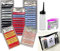 Dauerwellwickler Set - 2-farbig + FP Kosmetiktasche + Spitzenpapier + Auftrageflasche (Set - 60 Stck. + Zubehör)