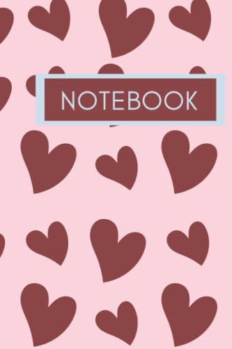 Notebook: Hearts Notebook - Journal