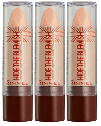 3 x Rimmel London Hide The Blemish Concealer Stick 103 Soft Honey - 3 Concealer