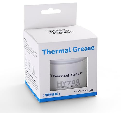 HY-700>3.17W/m·K(100g) Pâte Thermique Processeur Graisse Thermique pour IC Processeur CPU GPU Xbox Cartes Graphiques; Non-Conductrice