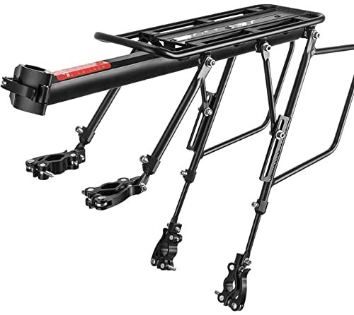 JZYSS GepäCkträGer Radfahren Abnehmbarer Schnellspanner Fahrrad Gepäckträger Hochfeste Aluminiumlegierung MTB Fahrradhalter Gepäckträger Fahrrad GepäCkträGer (Size : Quick Release)