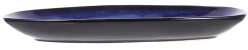 Sushi Boot Serviertablett aus Keramik, Blau, Multifunktional für Zuhause | Servierplatten Porzellan, Landhausstil, für Familienessen, Sushi, Fisch und Gemüse