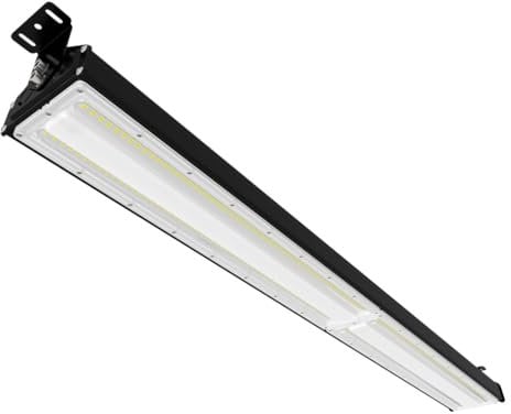 LUXULA LED Hallenleuchte High-Bay Hallenstrahler mit Marken-LEDs - 200W 24000lm - 5000K Neutralweiß Tageslicht - IP65 IK08 - linear - Industrielampe Werkstatt Lager Deckenleuchte Feuchtraumleuchte