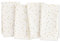 Kate Spade New York Celebration Stoffservietten, Konfetti-Punkte, 4er-Pack, 100% Baumwolle mit Metallic-Druck, maschinenwaschbar, Elfenbein/Gold/Silber, 50,8 x 50,8 cm