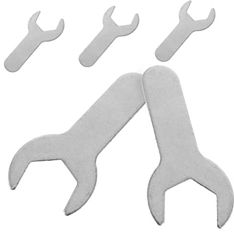 HOMOCONO Manual Gas Bottle Spanner Wrench Set Stainless Steel Hand Tool for Pressure Reduction