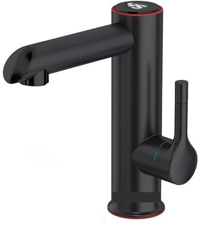 Robinet De Chauffage Électrique En Acier Inoxydable, Robinet De Chauffage For Salle De Bains, Robinet D'eau Chaude, Mini Chauffe-eau Coulant Large Gamme D'Applications