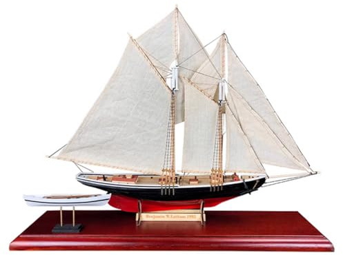 3D Holzpuzzle Schiff, Maßstab 1:87 Mechanisches Steampunk Holzschiff-Modellbausatz, Kreative Handarbeit Schreibtisch Dekoration Sammelbare Puzzle Geschenk