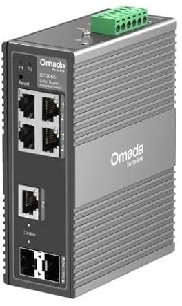 TP-LINK Omada 6-Port Gigabit Switch - Switch - 1 Gbps (IES206G)